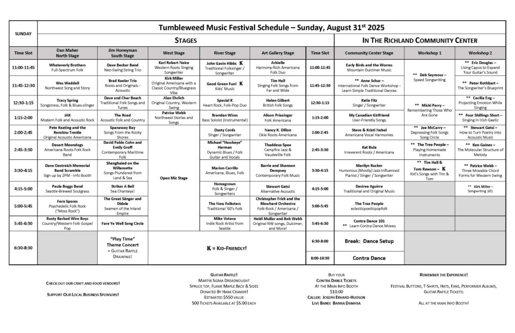 TMF2025 Schedule Page 2